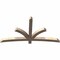 Ekena Millwork Davenport Smooth Timber Gable Bracket, Douglas Fir, 72"W x 39"H x 3 1/2"D x 3 1/2"F, 13/12 Pitch GBW072X39X0404DAV00SDF - alternate 3